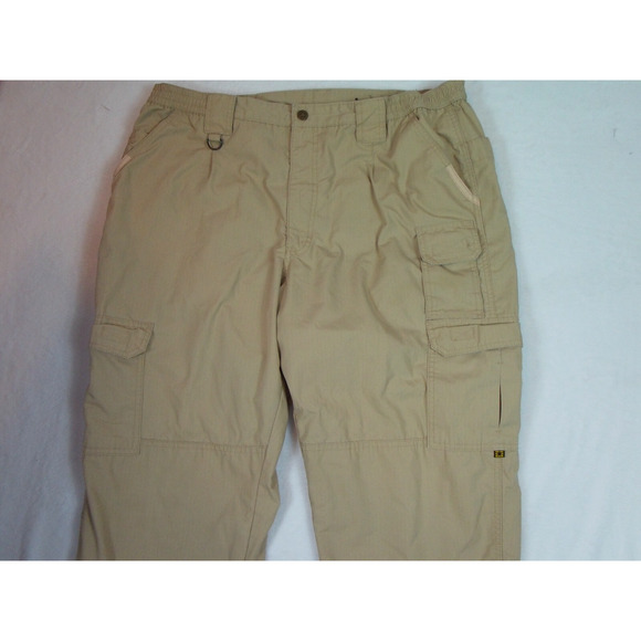 Propper Tactical Pants Men's 42x30 Beige Ripstop BDU Cargo Outdoor Hiking Work - Picture 7 of 11